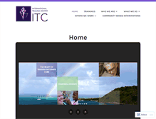 Tablet Screenshot of internationaltraumacenter.com